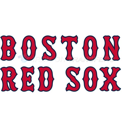 Boston Red Sox Iron-on Stickers (Heat Transfers)NO.1471